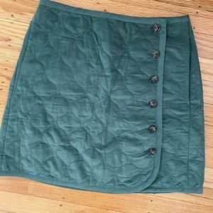 Madewell quilted skirt